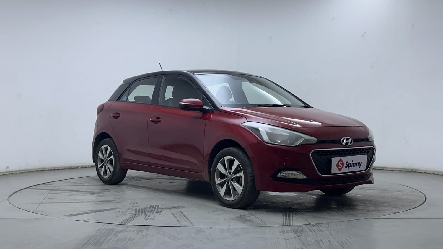 Used 2017 Hyundai Elite i20 Asta 1.2 Dual Tone Petrol Manual exterior RIGHT FRONT CORNER VIEW