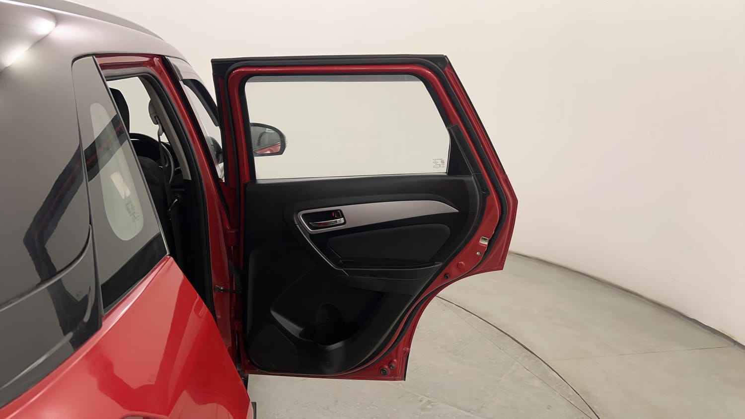 Used 2022 Maruti Suzuki Vitara Brezza [2020-2022] ZXI Plus Dual Tone Petrol Manual interior RIGHT REAR DOOR OPEN VIEW