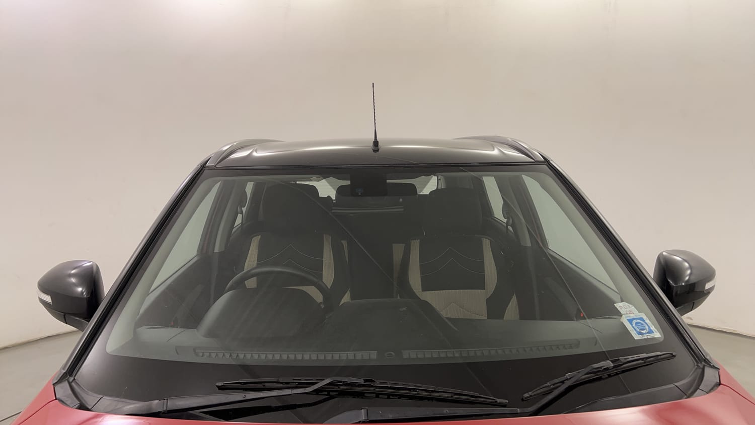 Used 2022 Maruti Suzuki Vitara Brezza [2020-2022] ZXI Plus Dual Tone Petrol Manual exterior FRONT WINDSHIELD VIEW