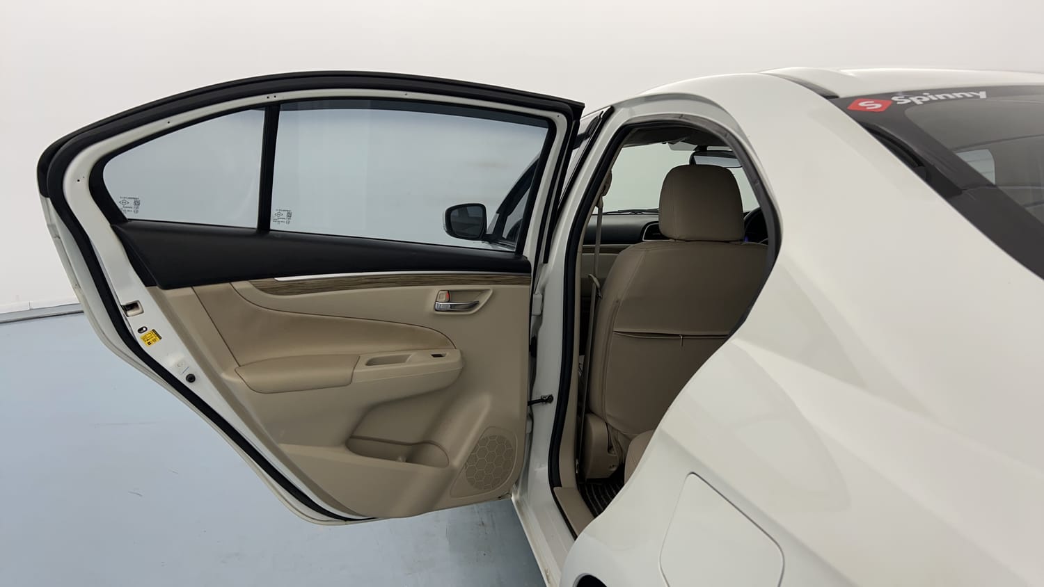 Used 2022 Maruti Suzuki Ciaz Zeta 1.5 Petrol Manual interior LEFT REAR DOOR OPEN VIEW