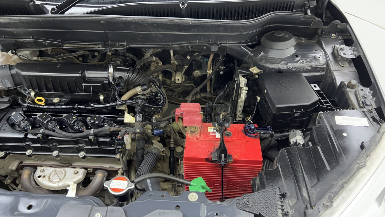 Used 2020 maruti-suzuki Vitara Brezza ZXi Plus Petrol Manual engine ENGINE LEFT SIDE VIEW
