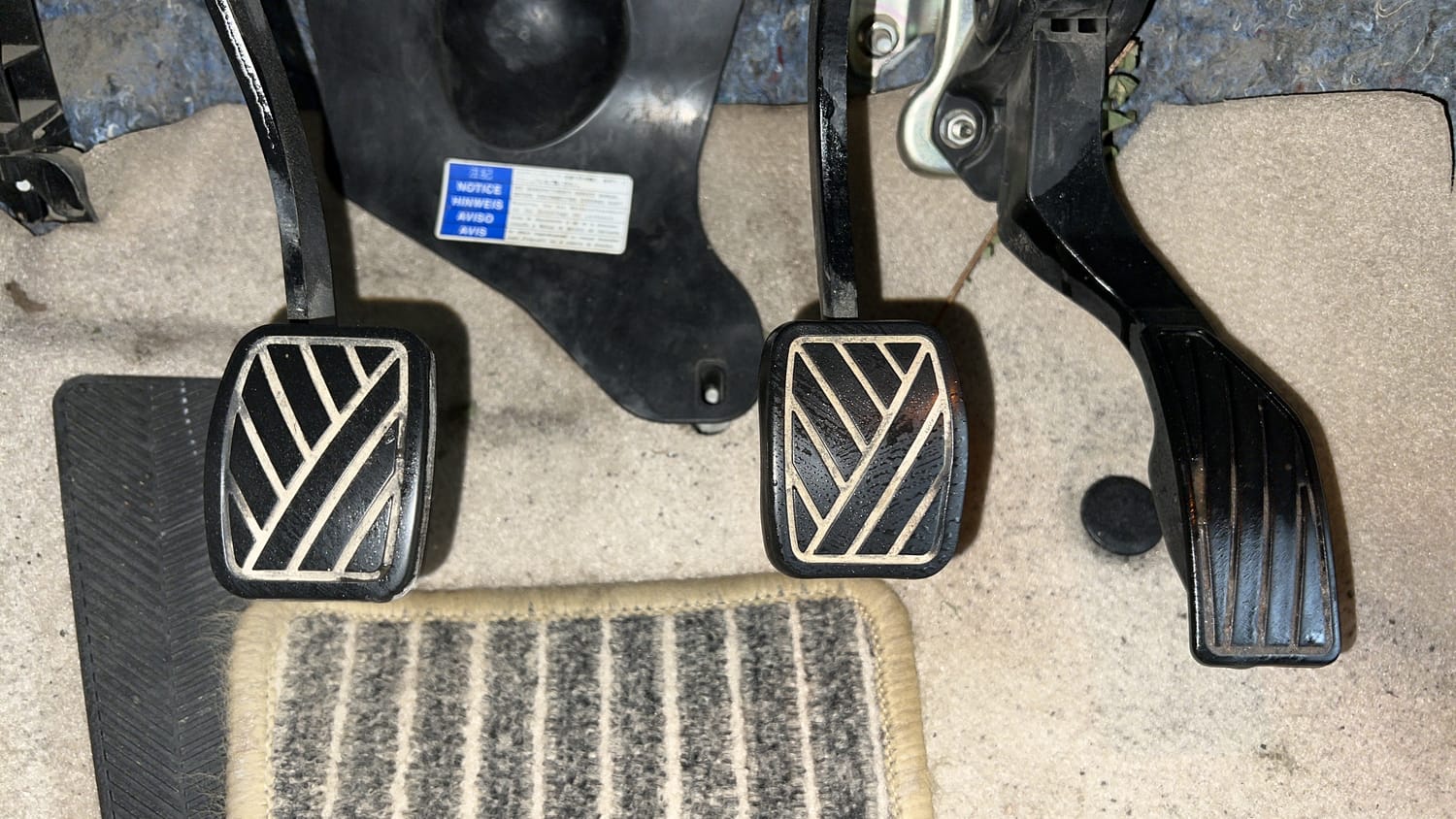 Used 2022 Maruti Suzuki Ciaz Zeta 1.5 Petrol Manual interior PEDALS VIEW