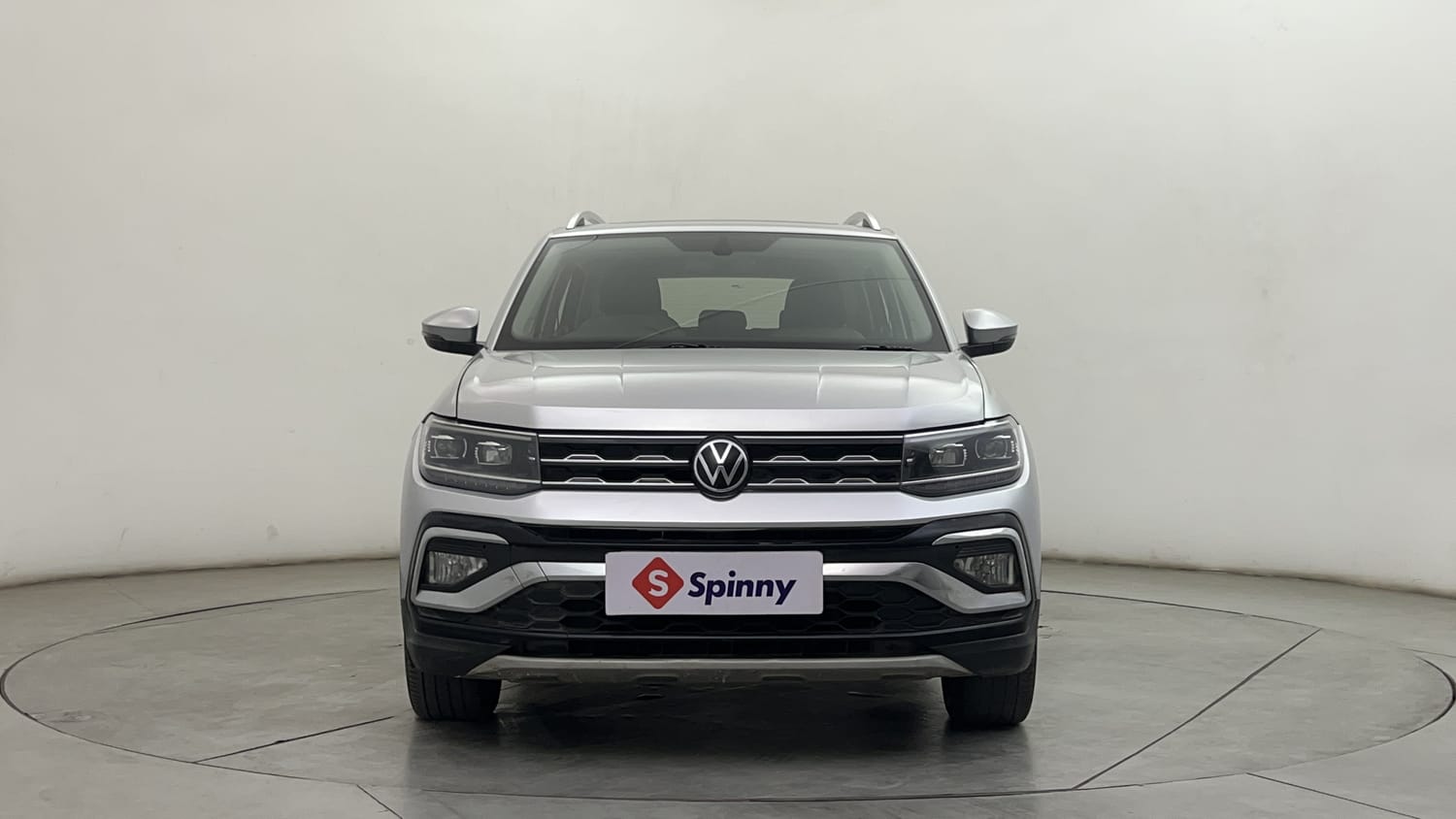 Used 2022 Volkswagen Taigun Topline 1.0 TSI AT Petrol Automatic exterior FRONT VIEW