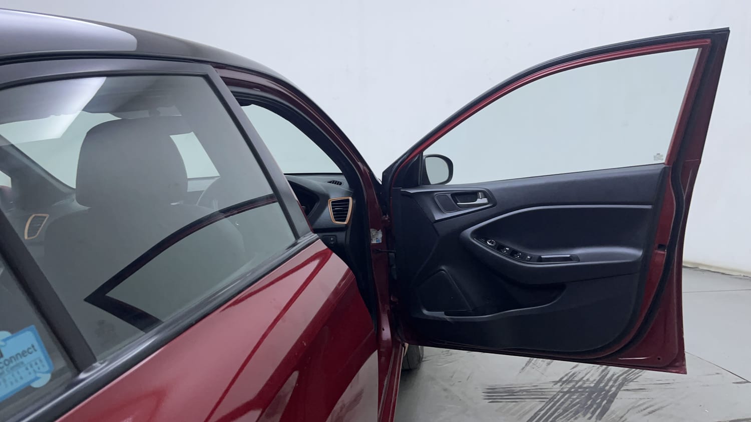 Used 2017 Hyundai Elite i20 Asta 1.2 Dual Tone Petrol Manual interior RIGHT FRONT DOOR OPEN VIEW