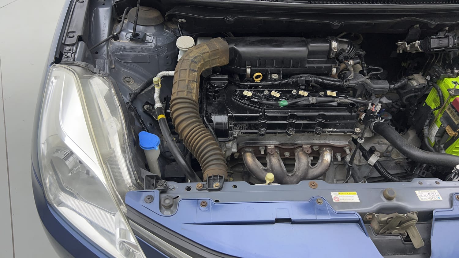 Used 2017 Maruti Suzuki Baleno Delta 1.2 Petrol Manual engine ENGINE RIGHT SIDE VIEW