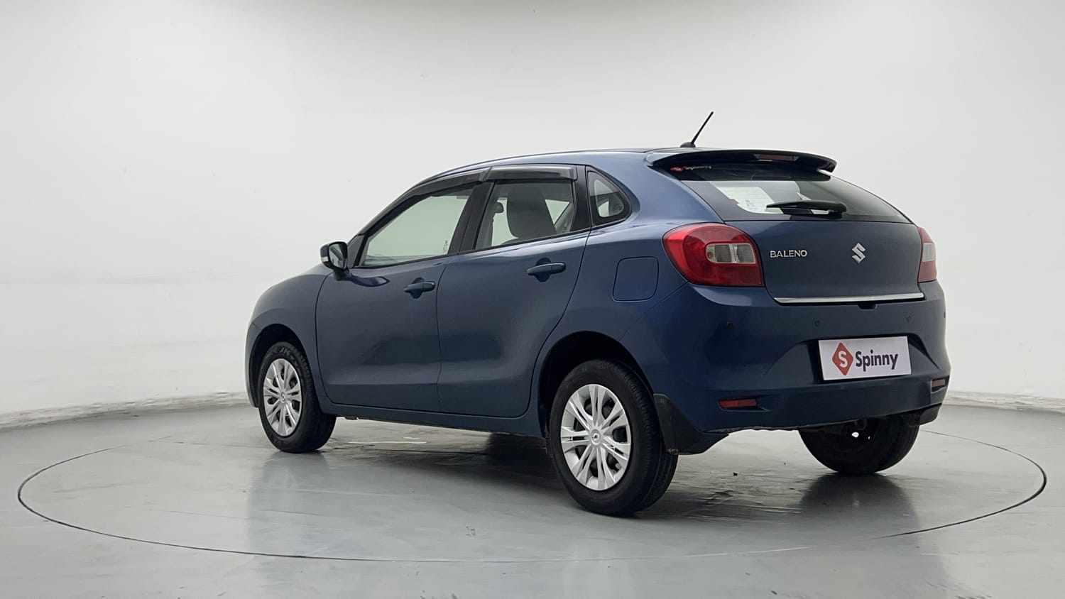 Used 2017 Maruti Suzuki Baleno Delta 1.2 Petrol Manual exterior LEFT REAR CORNER VIEW
