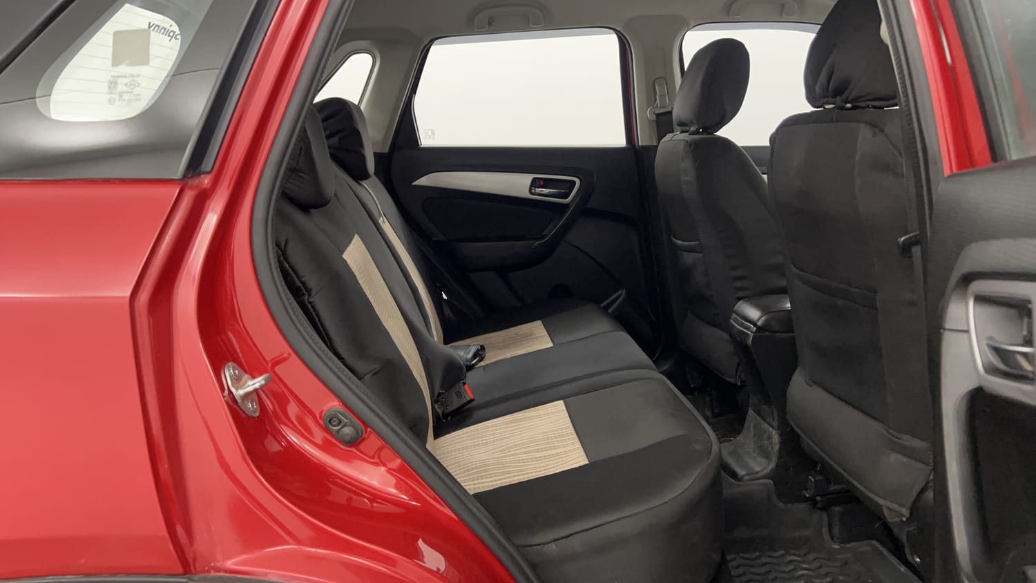 Used 2022 Maruti Suzuki Vitara Brezza [2020-2022] ZXI Plus Dual Tone Petrol Manual interior RIGHT SIDE REAR DOOR CABIN VIEW