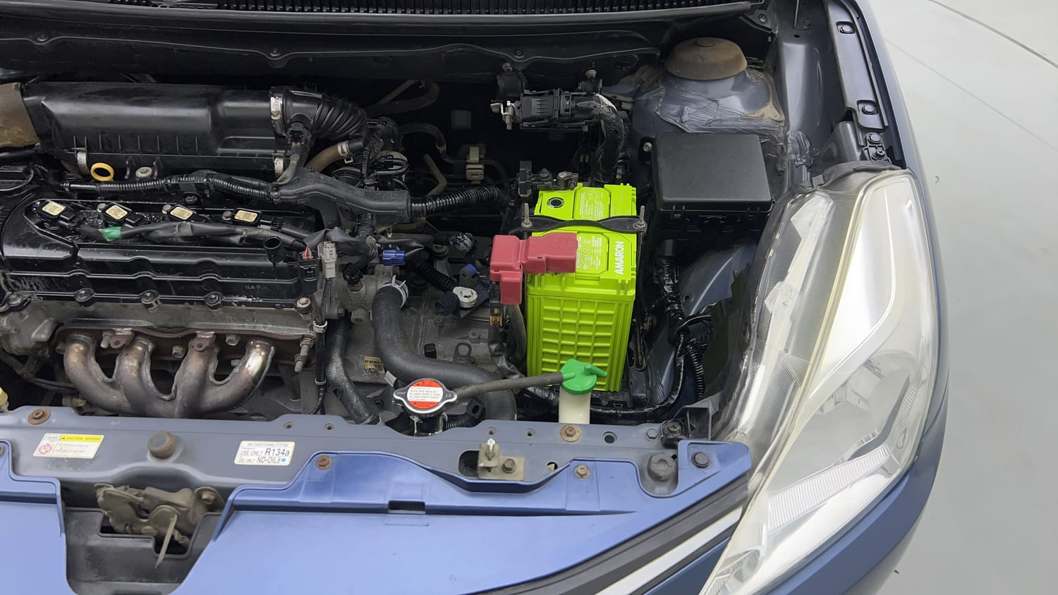 Used 2017 Maruti Suzuki Baleno Delta 1.2 Petrol Manual engine ENGINE LEFT SIDE VIEW
