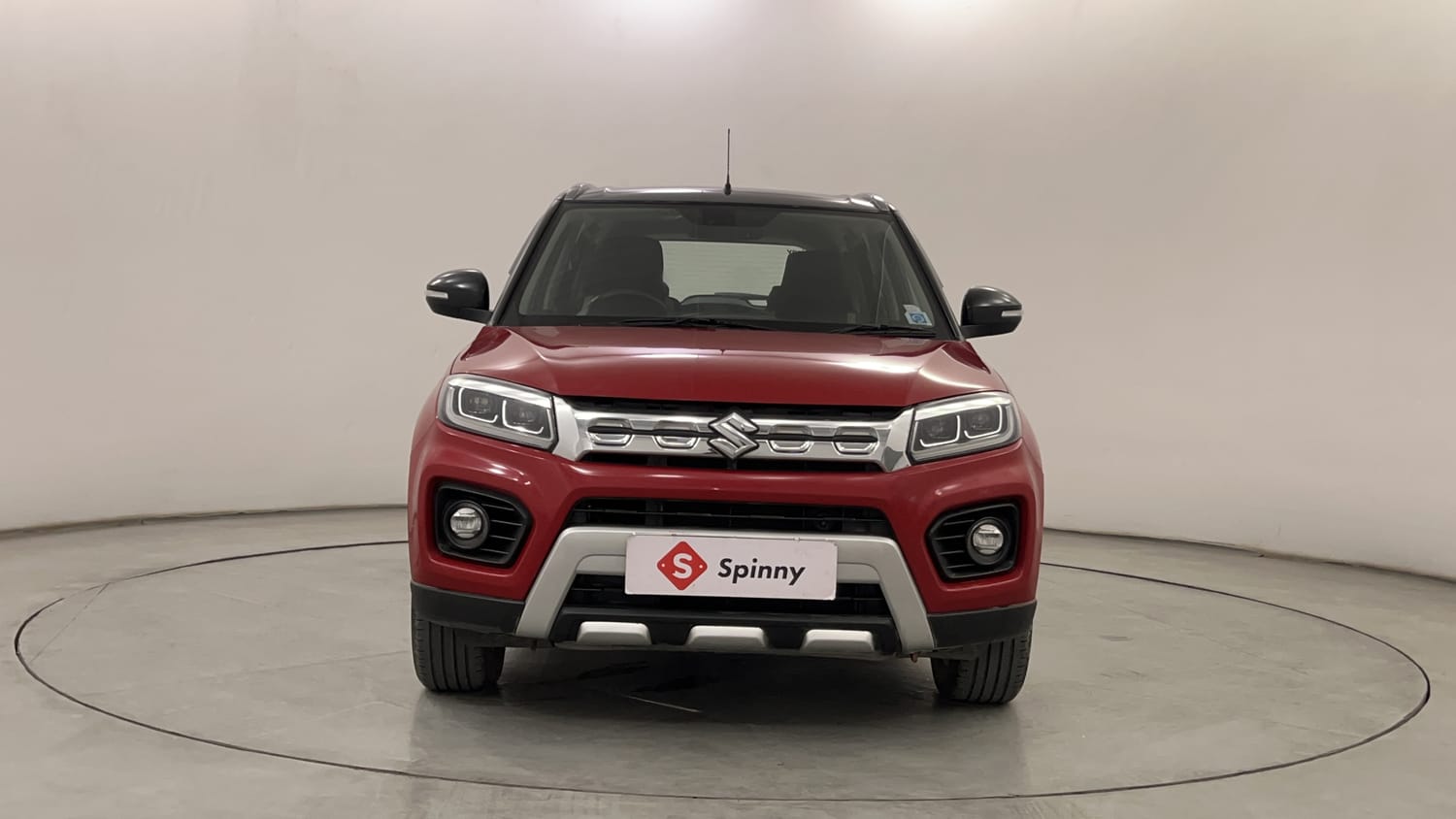 Used 2022 Maruti Suzuki Vitara Brezza [2020-2022] ZXI Plus Dual Tone Petrol Manual exterior FRONT VIEW