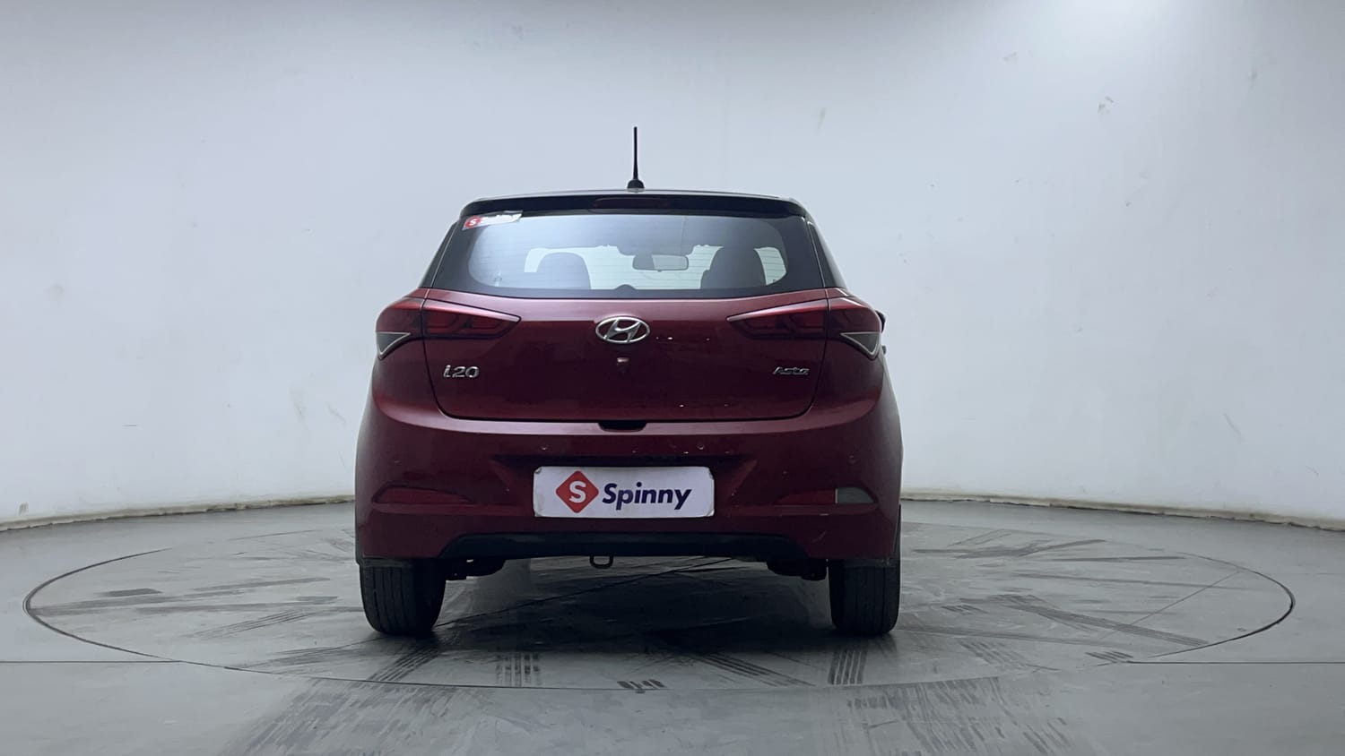 Used 2017 Hyundai Elite i20 Asta 1.2 Dual Tone Petrol Manual exterior BACK VIEW
