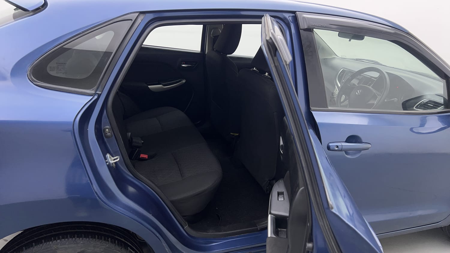Used 2017 Maruti Suzuki Baleno Delta 1.2 Petrol Manual interior RIGHT SIDE REAR DOOR CABIN VIEW