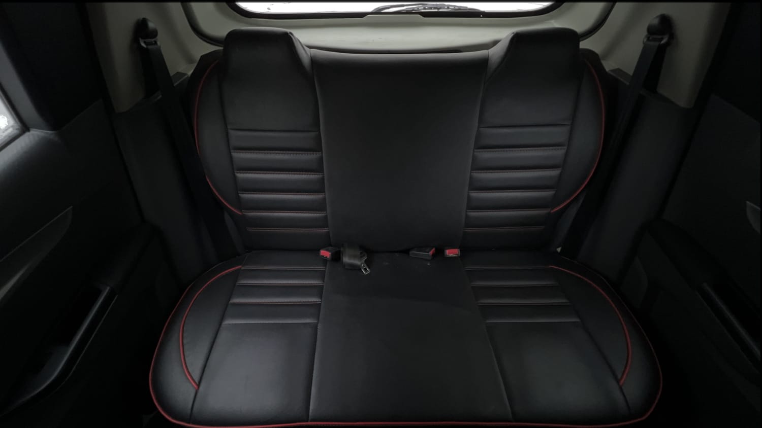 Used 2018 Mahindra KUV100 NXT K6 Plus 6 STR Petrol Manual interior REAR SEAT CONDITION VIEW