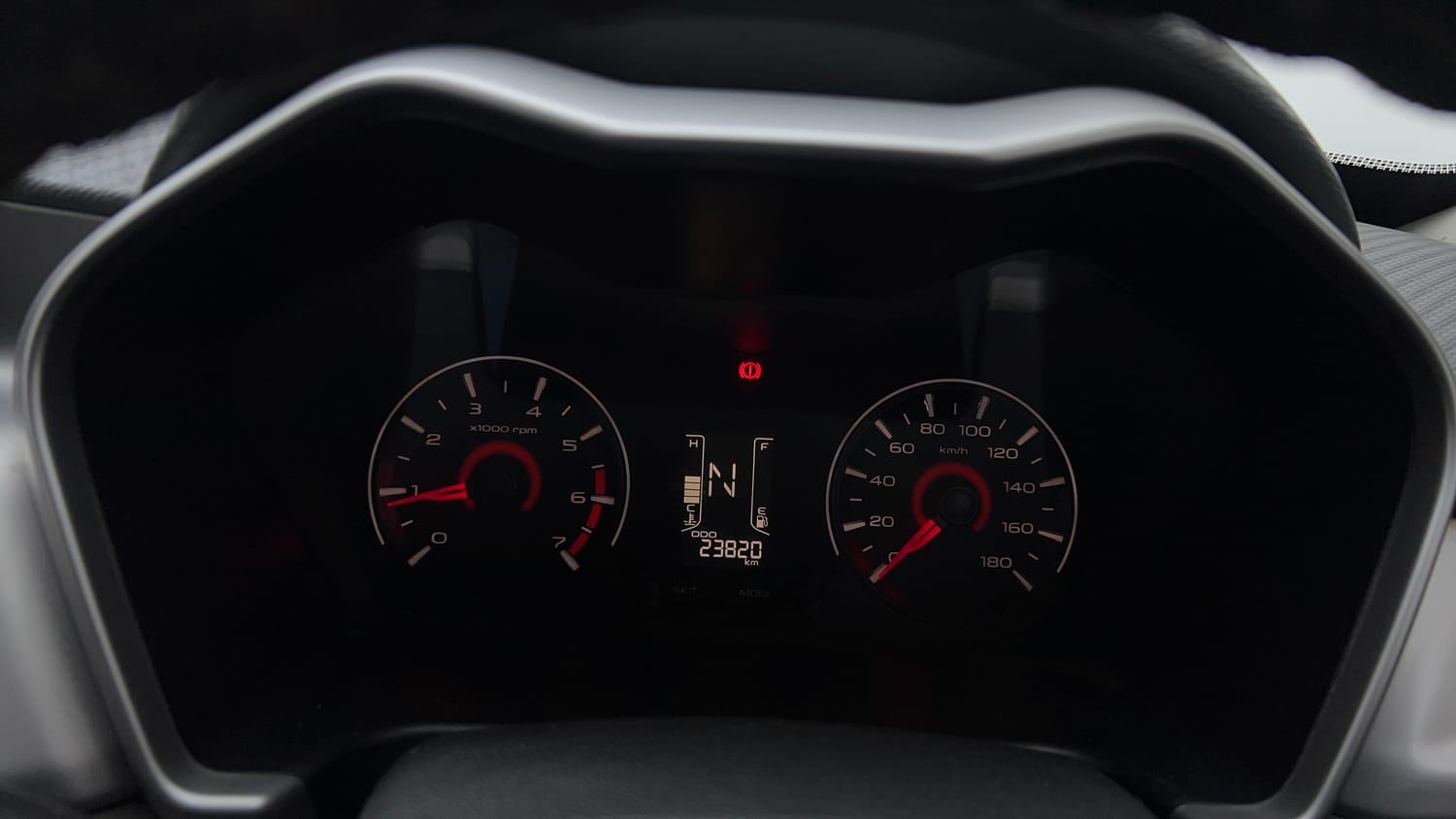 Used 2018 Mahindra KUV100 NXT K6 Plus 6 STR Petrol Manual interior CLUSTERMETER VIEW
