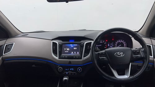 Used 2018 Hyundai Creta SX 1.6 AT Petrol Petrol Automatic interior DASHBOARD VIEW