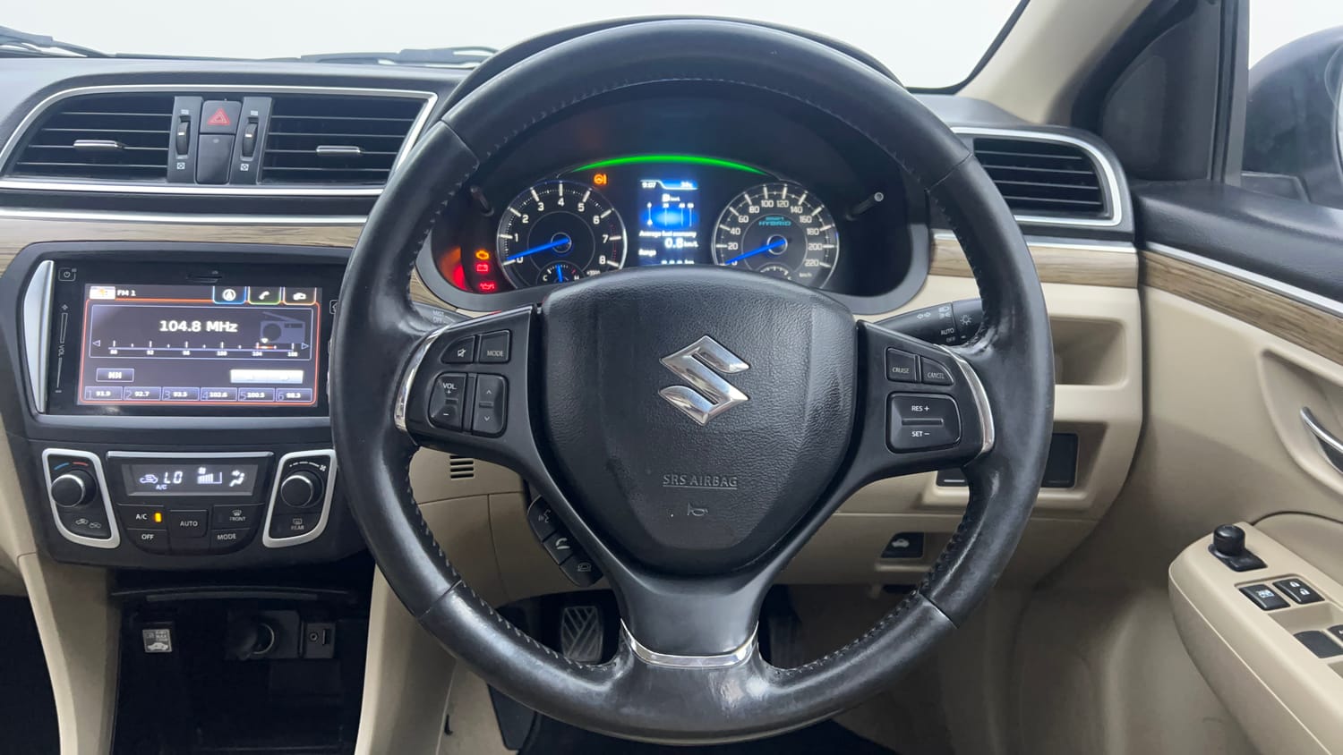 Used 2019 Maruti Suzuki Ciaz Alpha Hybrid 1.5 Petrol Manual interior STEERING VIEW