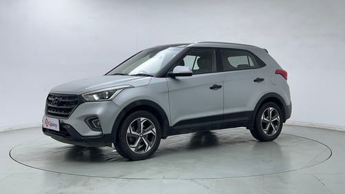 Used 2018 Hyundai Creta SX 1.6 AT Petrol Petrol Automatic exterior LEFT FRONT CORNER VIEW