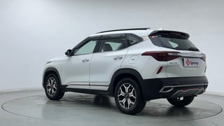 Used 2021 Kia Seltos GTX (O) 1.4 Petrol Manual exterior LEFT REAR CORNER VIEW