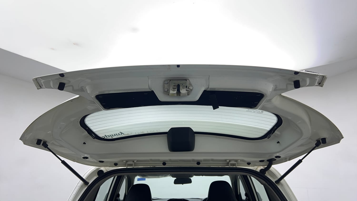 Used 2018 Mahindra KUV100 NXT K6 Plus 6 STR Petrol Manual interior DICKY DOOR OPEN VIEW