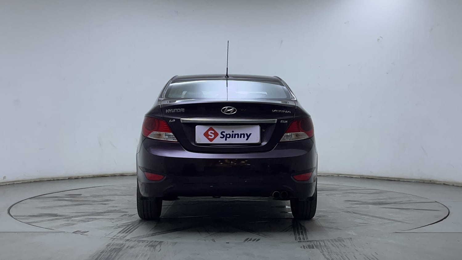 Used 2012 Hyundai Verna Fluidic 1.6 CRDi SX Diesel Manual exterior BACK VIEW