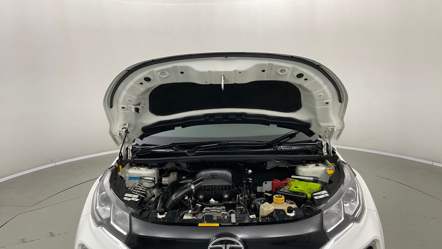 Used 2023 Tata Nexon XZA Plus Petrol Automatic engine ENGINE & BONNET OPEN FRONT VIEW