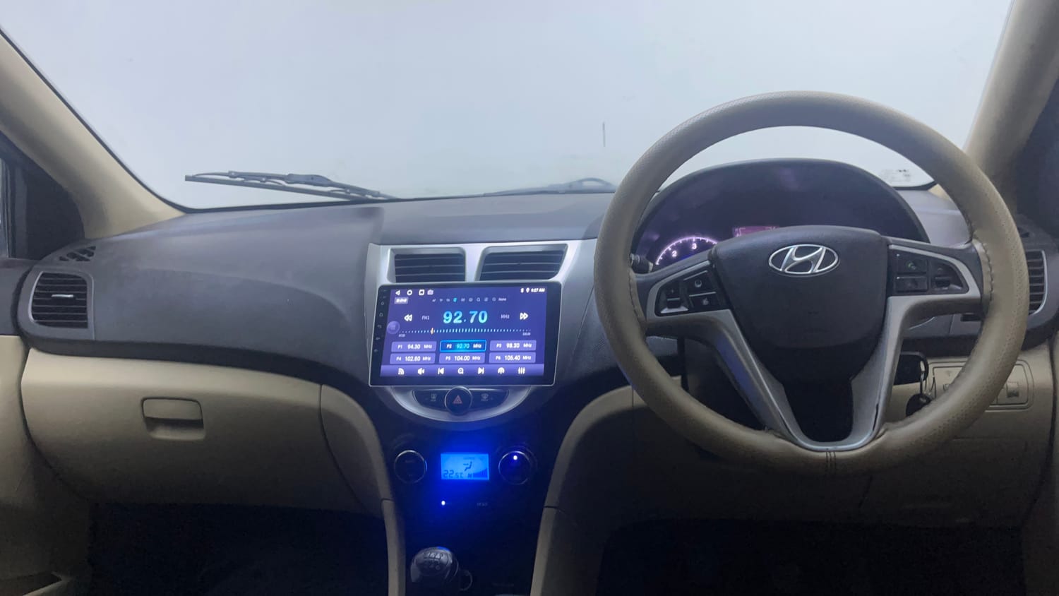 Used 2012 Hyundai Verna Fluidic 1.6 CRDi SX Diesel Manual interior DASHBOARD VIEW