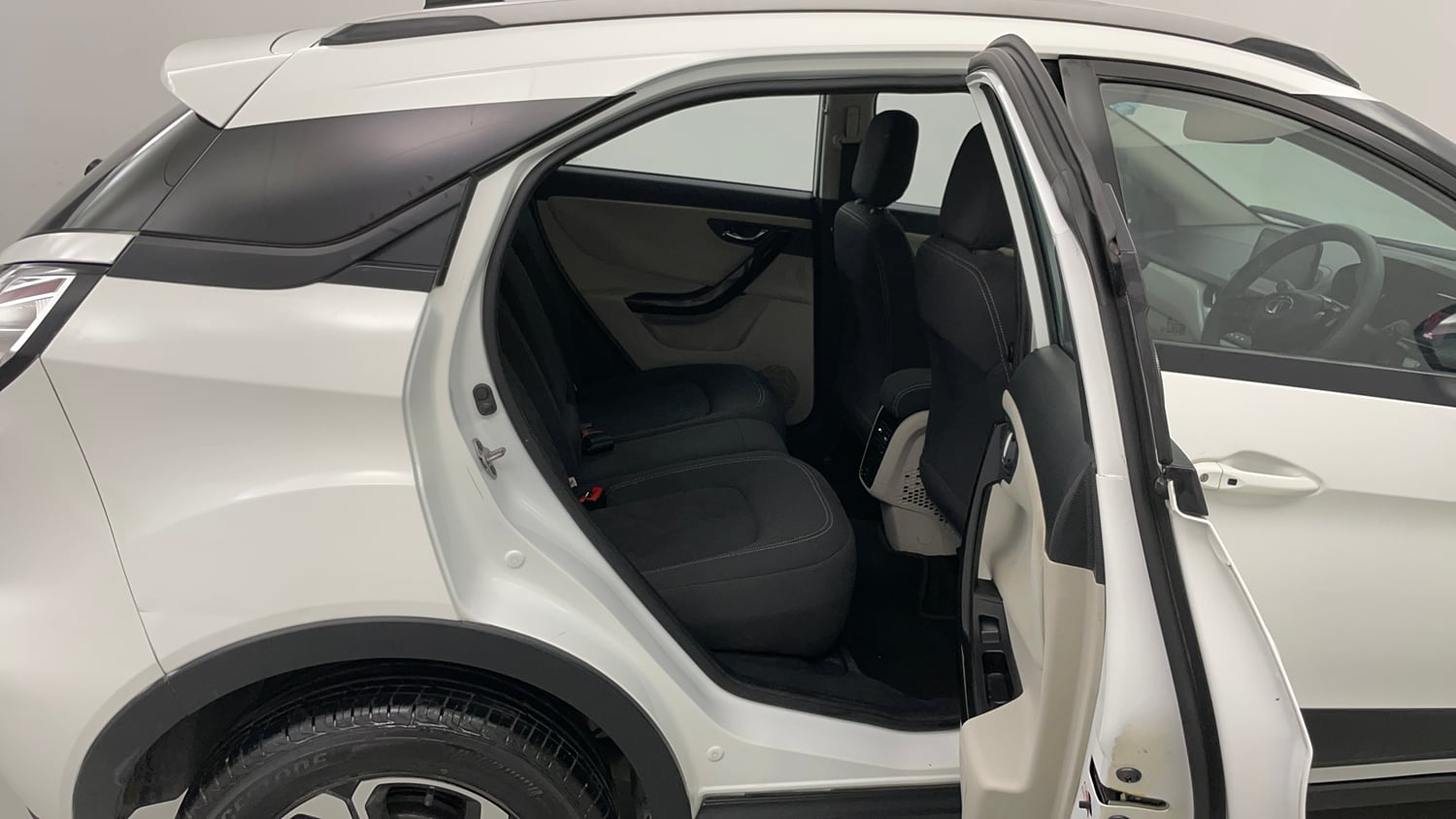 Used 2023 Tata Nexon XZA Plus Petrol Automatic interior RIGHT SIDE REAR DOOR CABIN VIEW