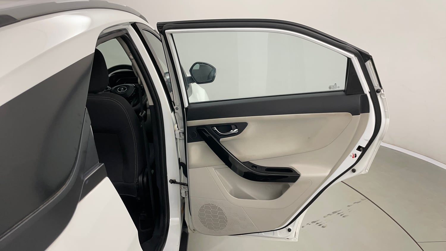 Used 2023 Tata Nexon XZA Plus Petrol Automatic interior RIGHT REAR DOOR OPEN VIEW