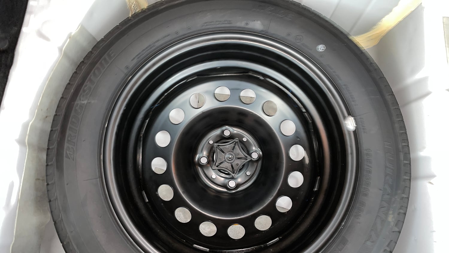 Used 2023 Tata Nexon XZA Plus Petrol Automatic tyres SPARE TYRE VIEW
