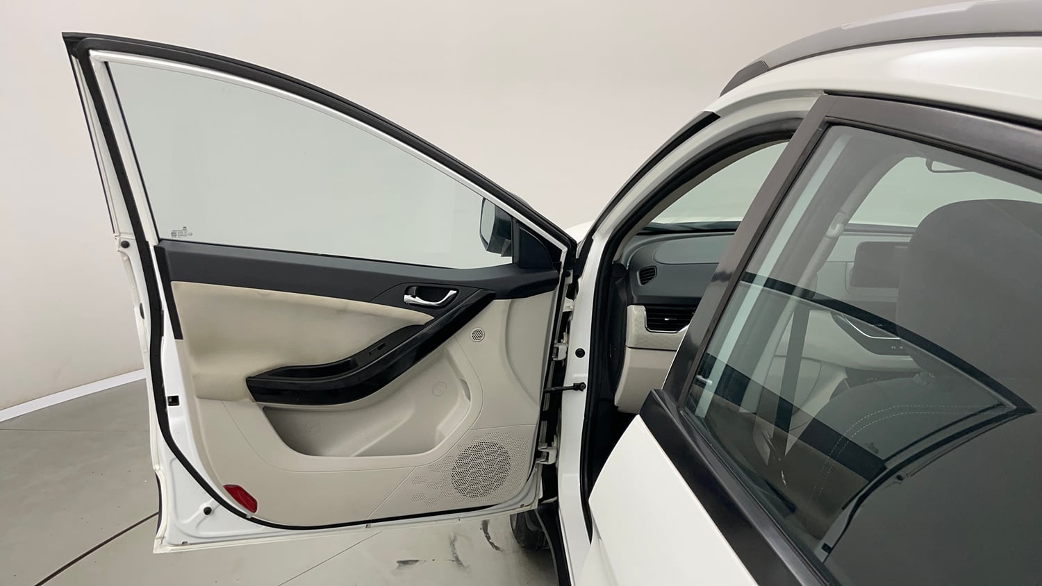 Used 2023 Tata Nexon XZA Plus Petrol Automatic interior LEFT FRONT DOOR OPEN VIEW