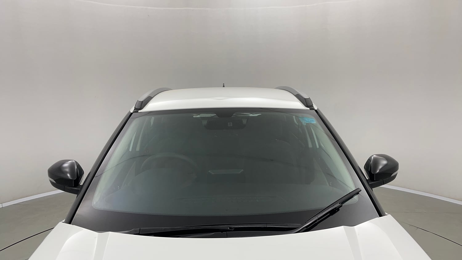 Used 2023 Tata Nexon XZA Plus Petrol Automatic exterior FRONT WINDSHIELD VIEW