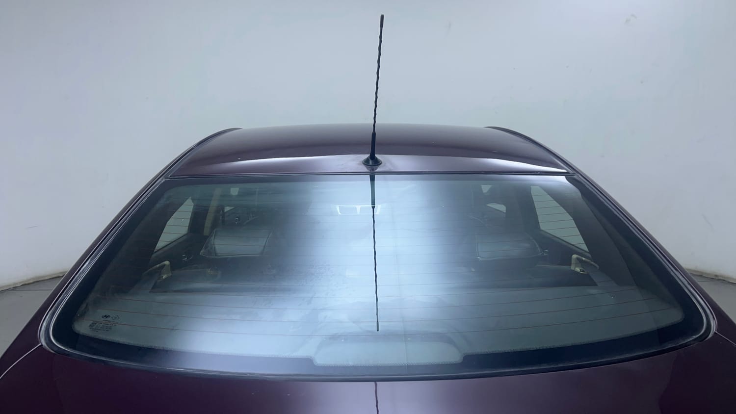 Used 2012 Hyundai Verna Fluidic 1.6 CRDi SX Diesel Manual exterior BACK WINDSHIELD VIEW
