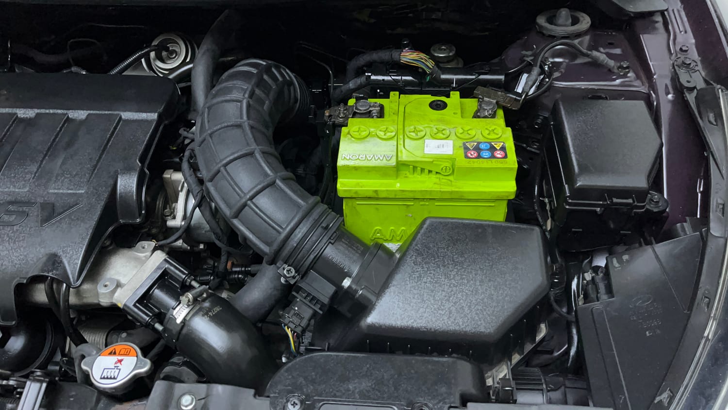 Used 2012 Hyundai Verna Fluidic 1.6 CRDi SX Diesel Manual engine ENGINE LEFT SIDE VIEW
