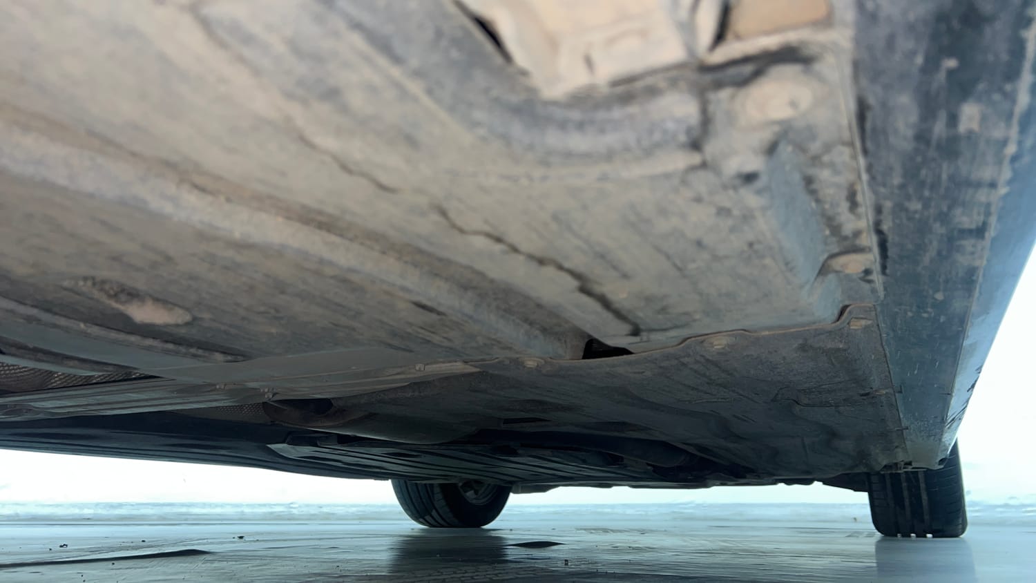 Used 2026 BMW 5 Series 530Li M Sport (Titanium Bronze) Petrol Automatic extra REAR RIGHT UNDERBODY VIEW