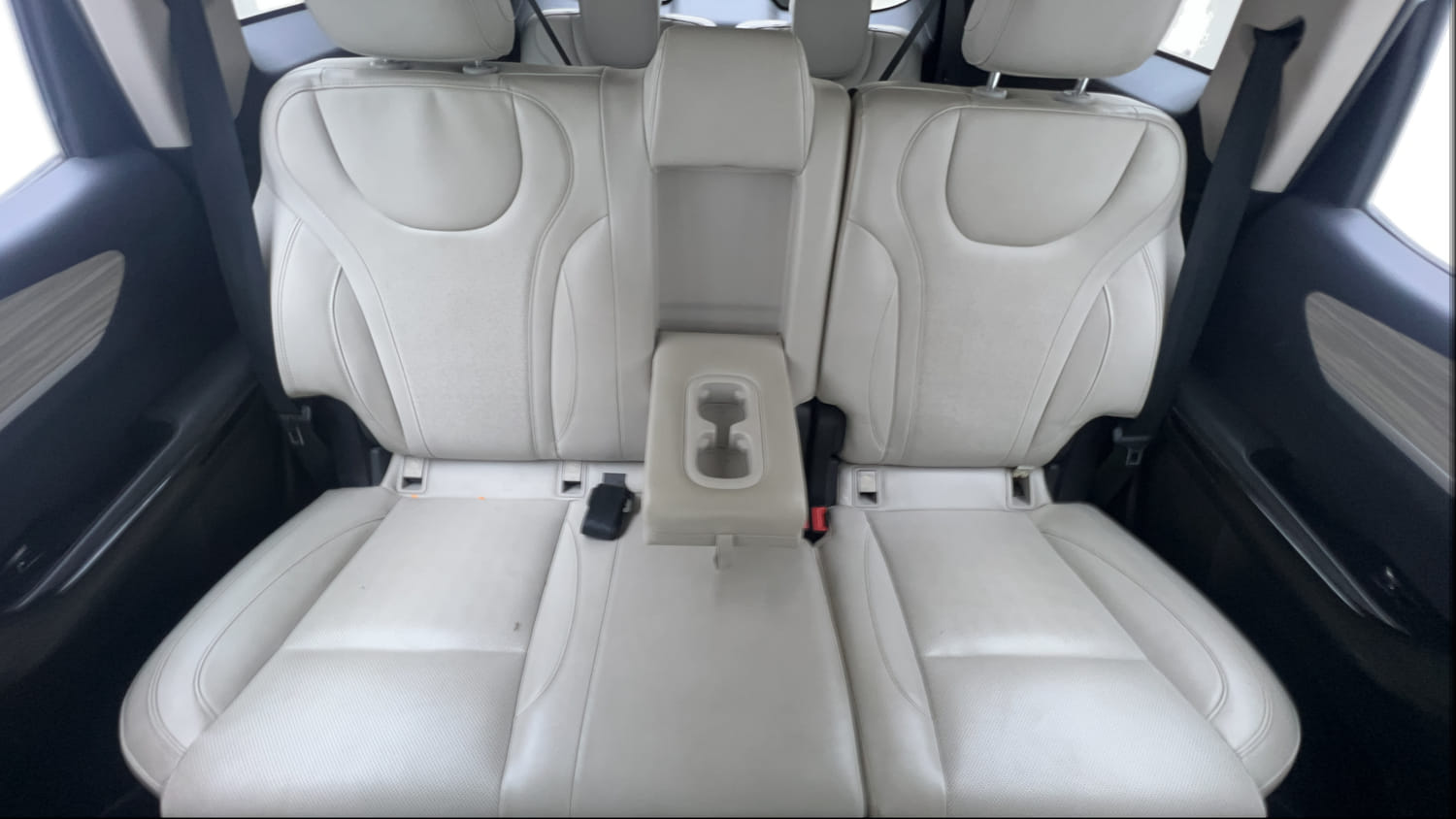 Used 2021 Mahindra XUV700 AX 7 Petrol MT 7 STR Petrol Manual interior REAR SEAT CONDITION VIEW