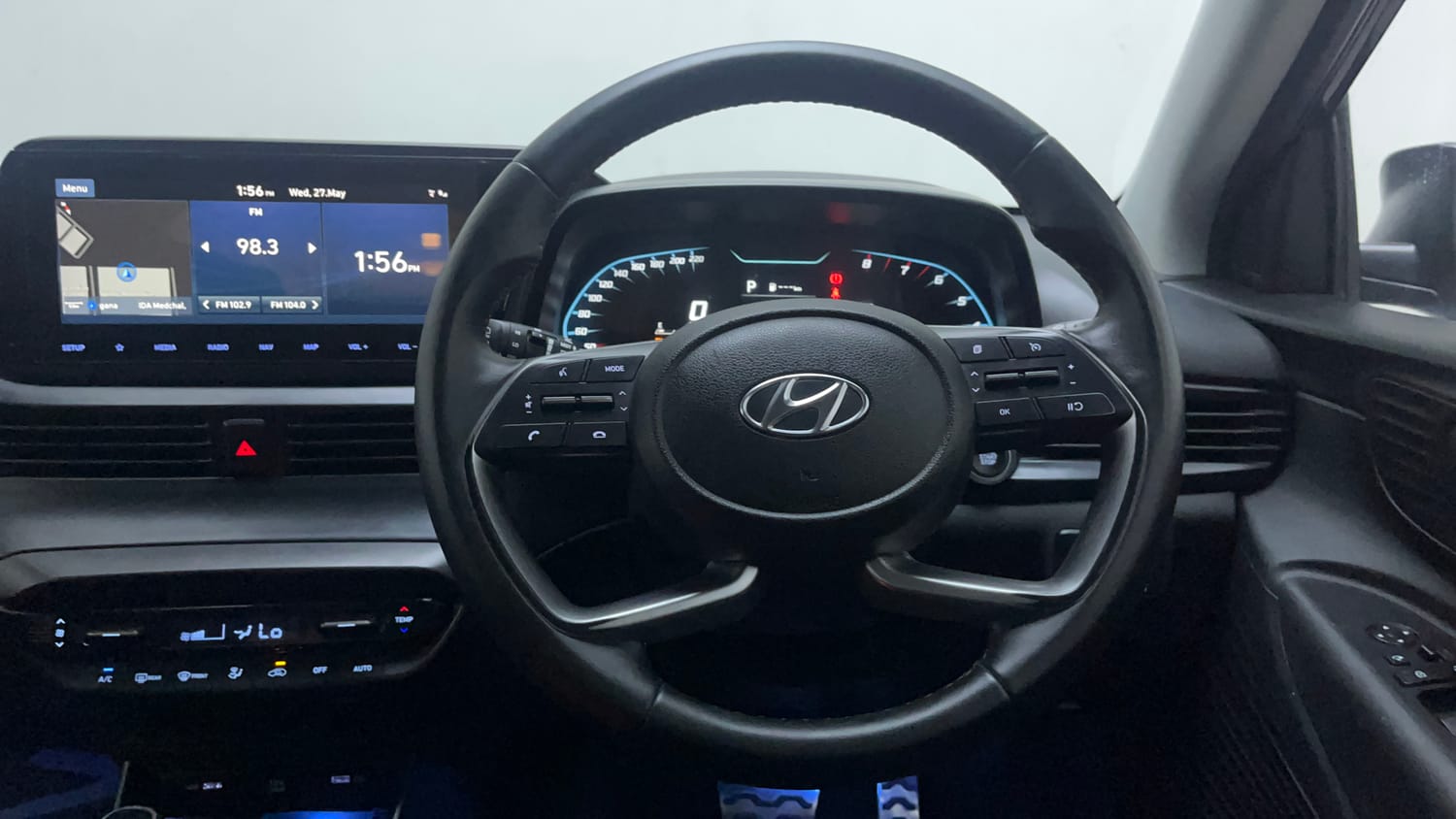 Used 2021 Hyundai New i20 Asta (O) 1.0 Turbo DCT Petrol Automatic interior STEERING VIEW