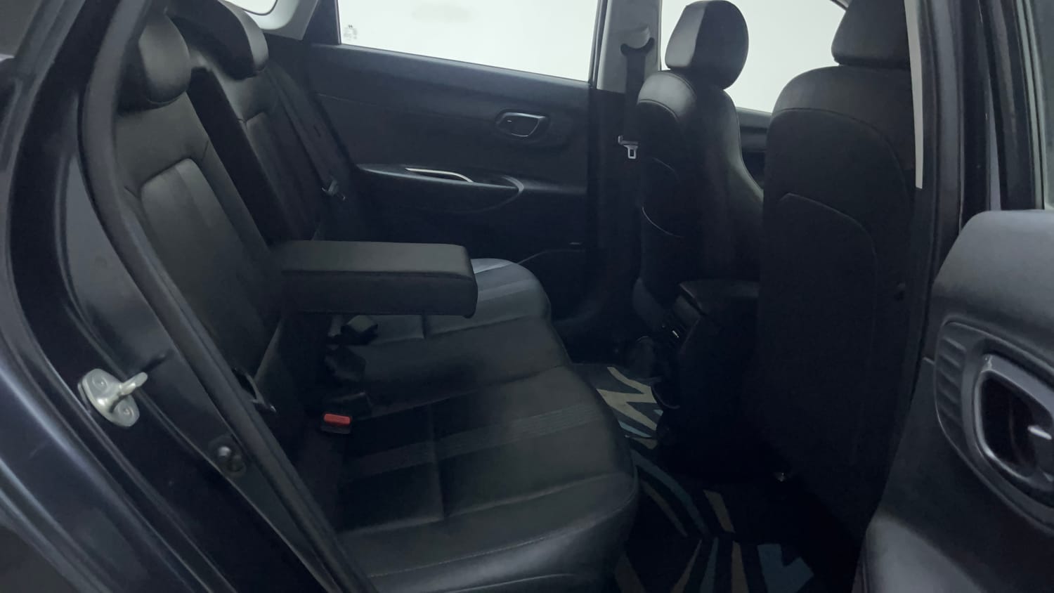 Used 2021 Hyundai New i20 Asta (O) 1.0 Turbo DCT Petrol Automatic interior RIGHT SIDE REAR DOOR CABIN VIEW