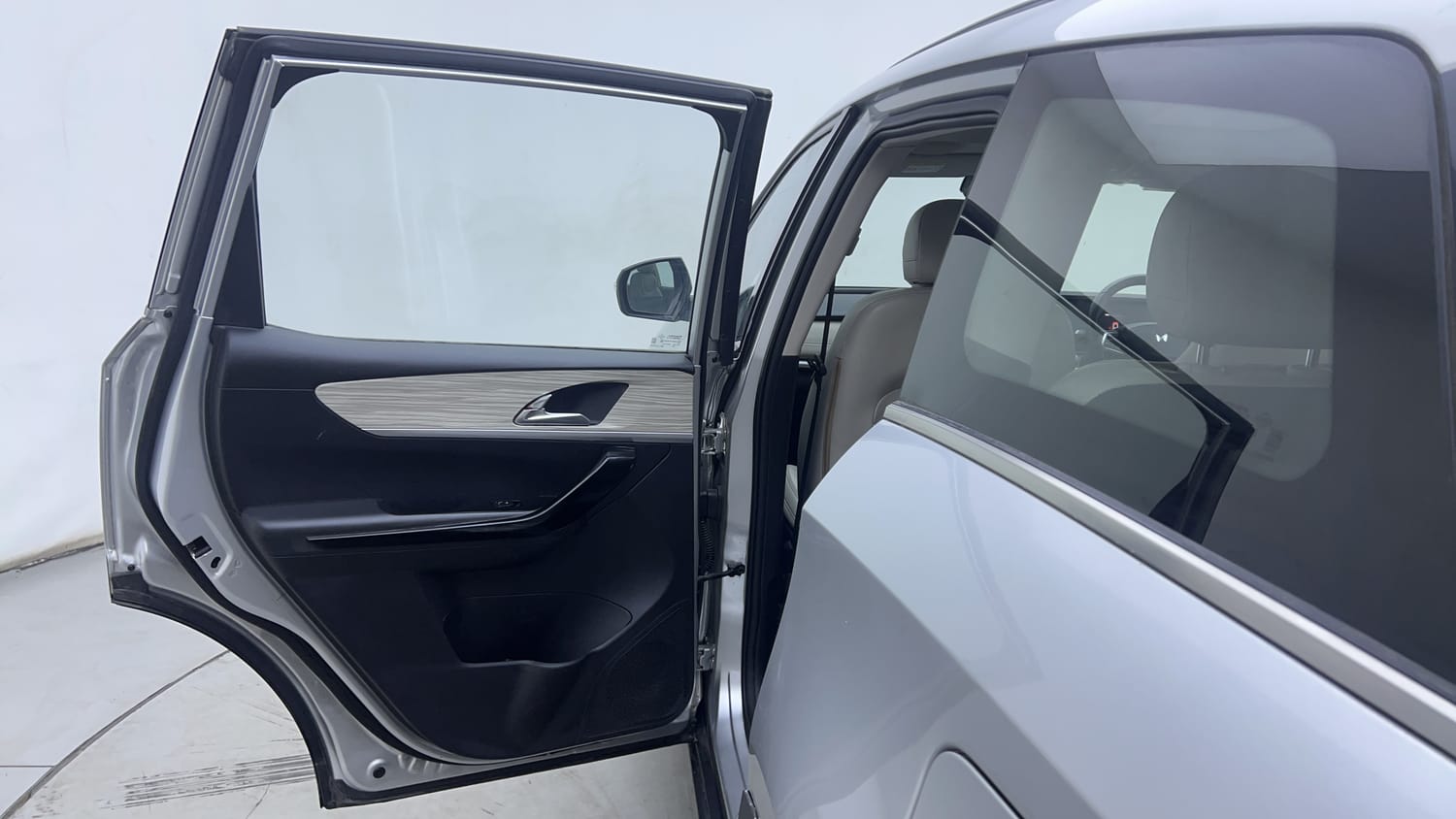 Used 2021 Mahindra XUV700 AX 7 Petrol MT 7 STR Petrol Manual interior LEFT REAR DOOR OPEN VIEW