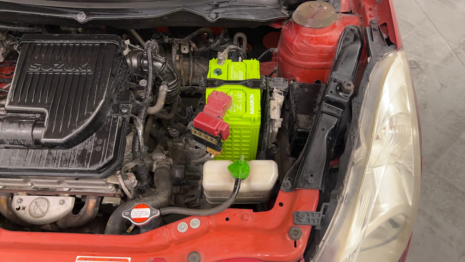 Used 2012 Maruti Suzuki Swift VXi Petrol Manual engine ENGINE LEFT SIDE VIEW