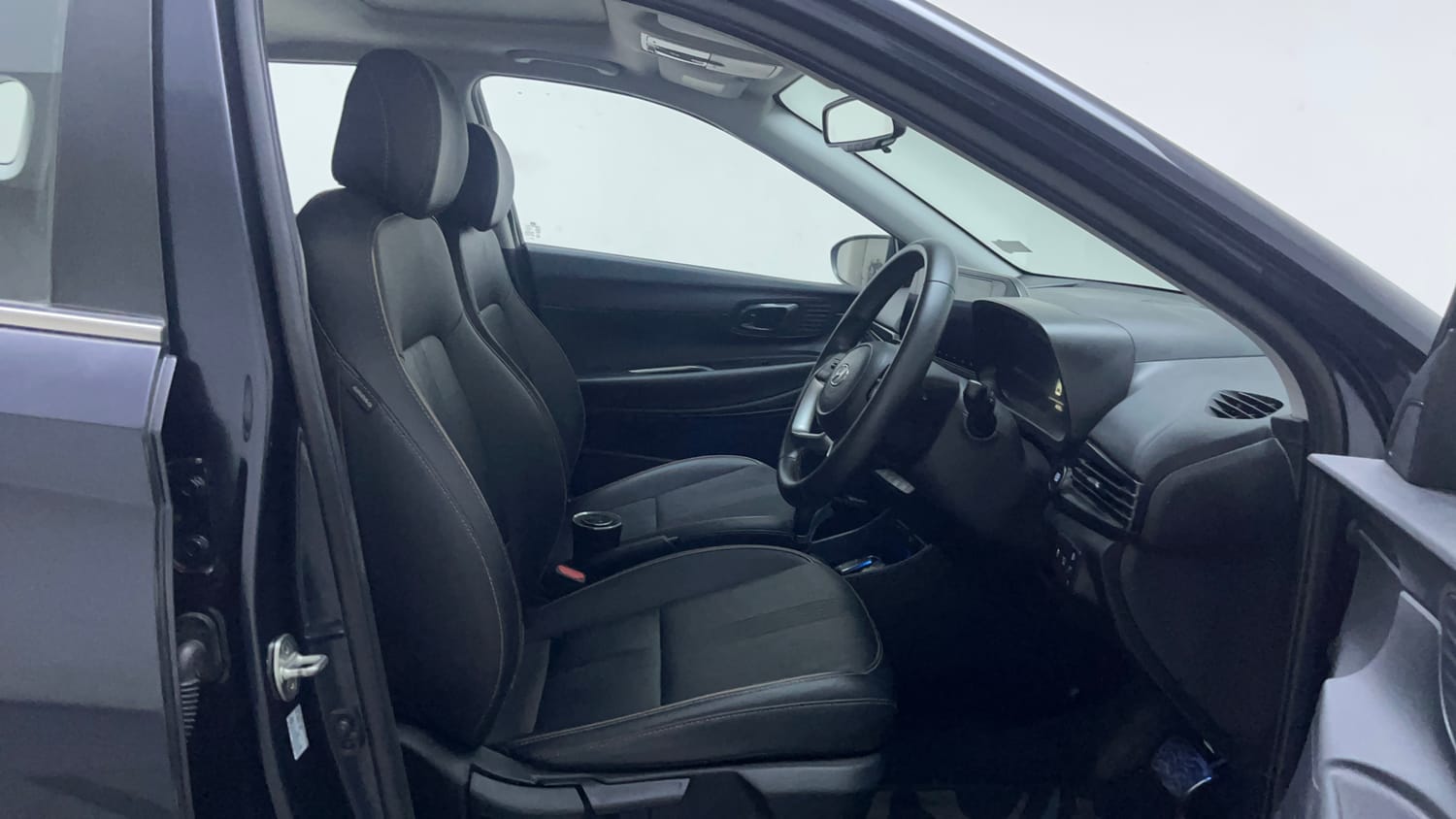Used 2021 Hyundai New i20 Asta (O) 1.0 Turbo DCT Petrol Automatic interior RIGHT SIDE FRONT DOOR CABIN VIEW