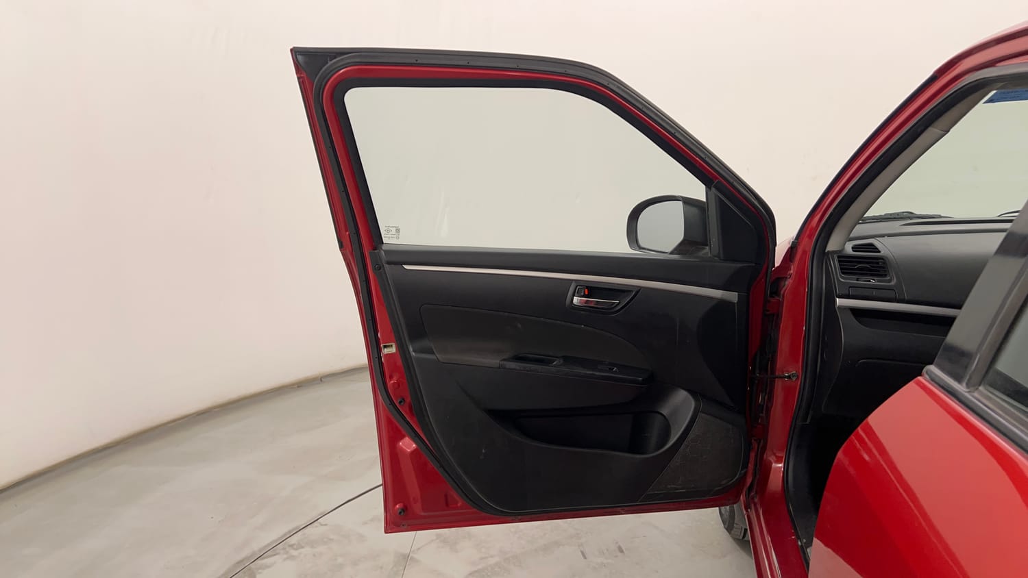 Used 2012 Maruti Suzuki Swift VXi Petrol Manual interior LEFT FRONT DOOR OPEN VIEW
