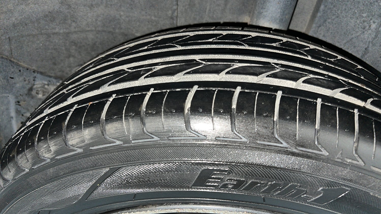Used 2021 Tata Altroz XZ Diesel Diesel Manual tyres LEFT REAR TYRE TREAD VIEW