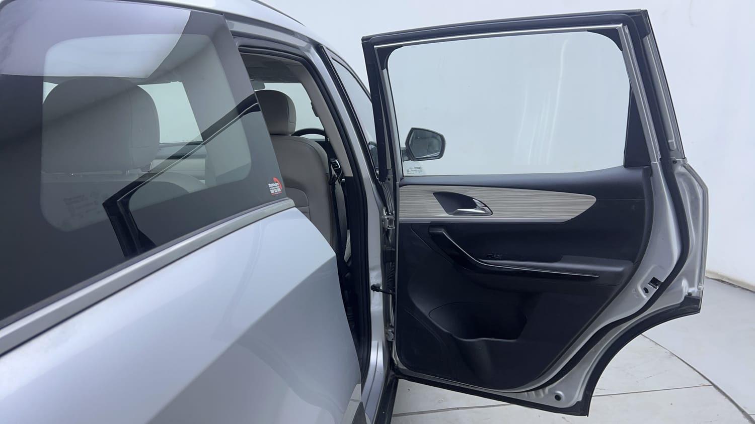 Used 2021 Mahindra XUV700 AX 7 Petrol MT 7 STR Petrol Manual interior RIGHT REAR DOOR OPEN VIEW