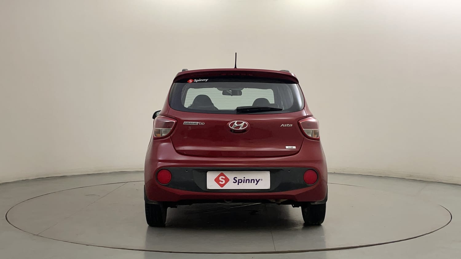 Used 2018 Hyundai Grand i10 Asta 1.2 Kappa VTVT Petrol Manual exterior BACK VIEW