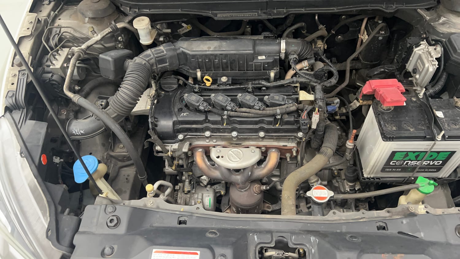 Used 2021 Maruti Suzuki S-Cross Alpha AT Petrol Automatic engine ENGINE RIGHT SIDE VIEW