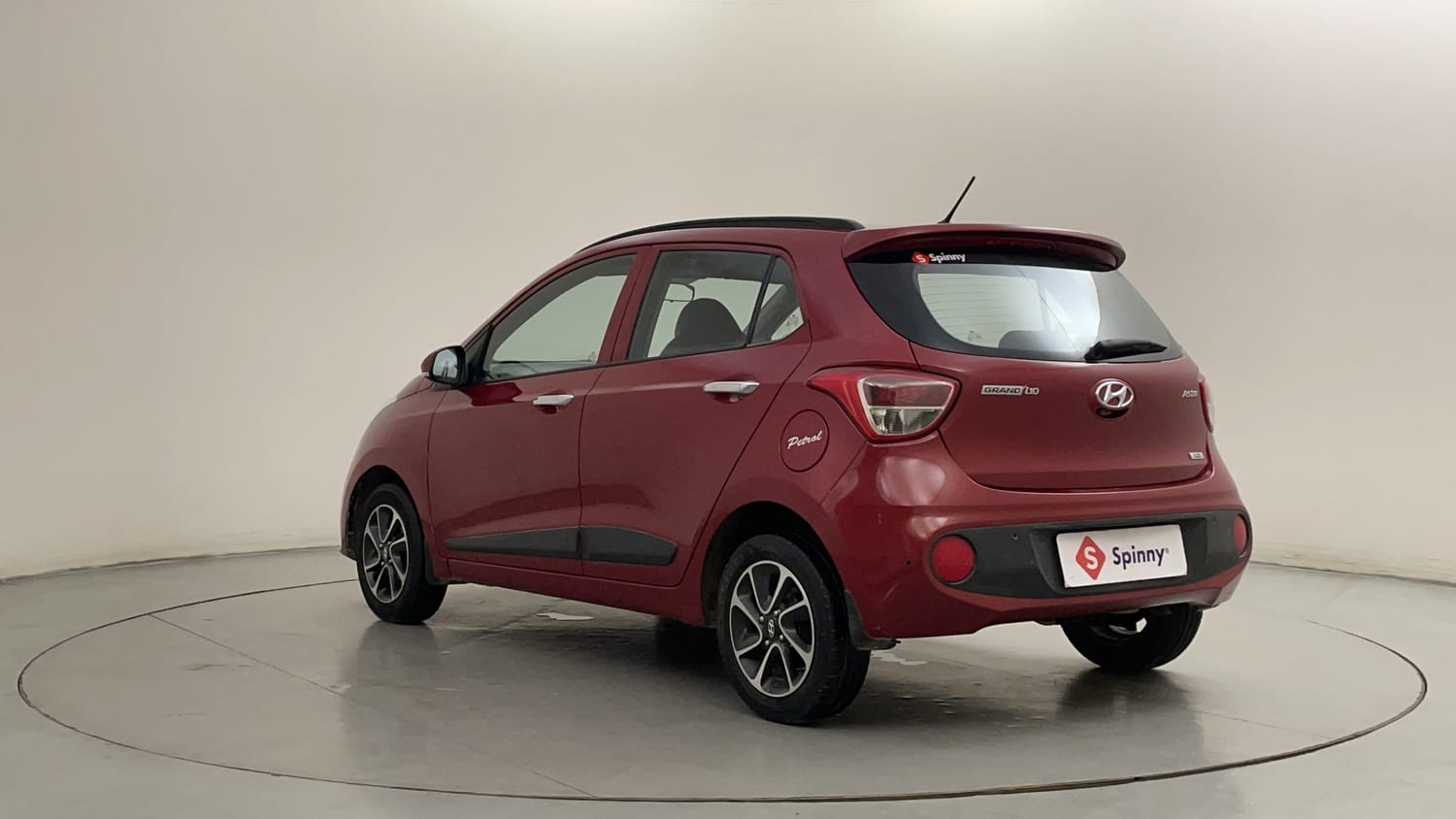 Used 2018 Hyundai Grand i10 Asta 1.2 Kappa VTVT Petrol Manual exterior LEFT REAR CORNER VIEW