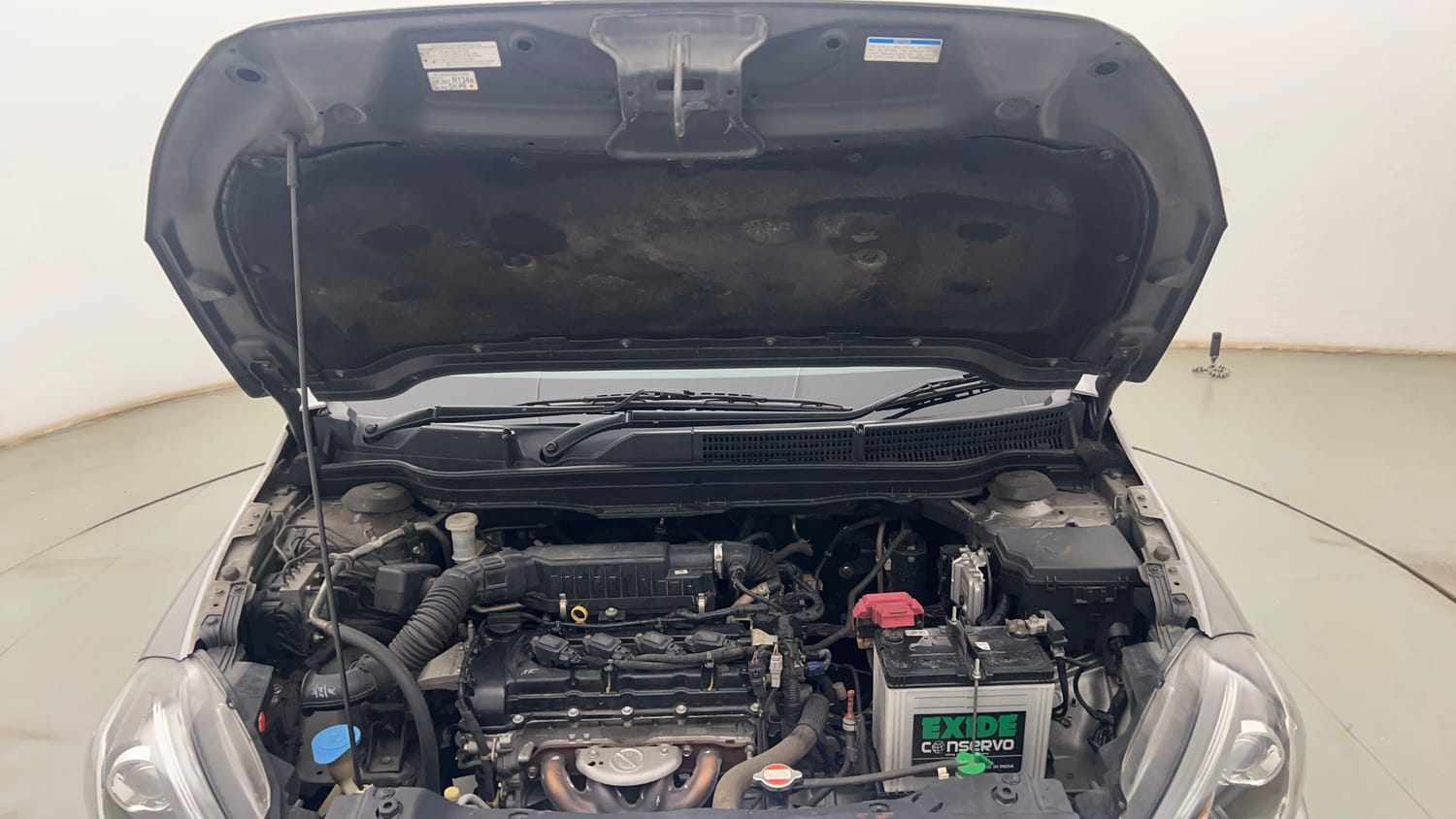 Used 2021 Maruti Suzuki S-Cross Alpha AT Petrol Automatic engine ENGINE & BONNET OPEN FRONT VIEW