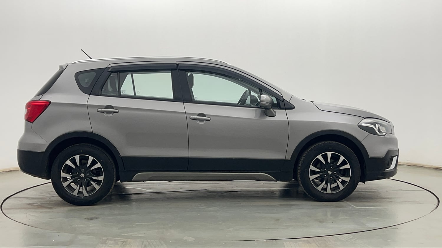 Used 2021 Maruti Suzuki S-Cross Alpha AT Petrol Automatic exterior RIGHT SIDE VIEW