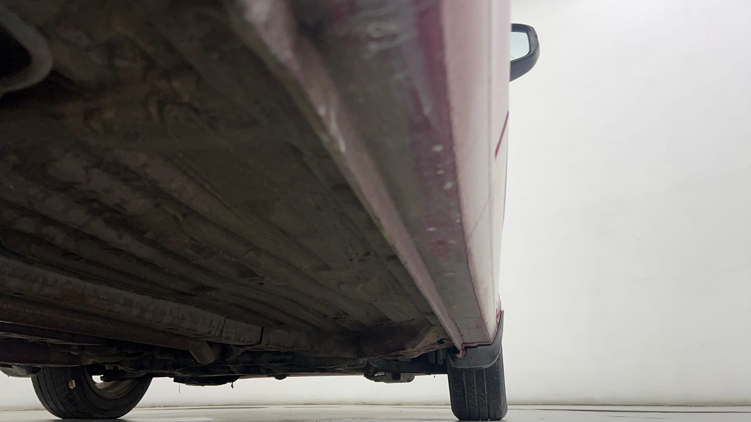 Used 2018 Honda Amaze 1.2 V CVT Petrol Petrol Automatic extra REAR RIGHT UNDERBODY VIEW