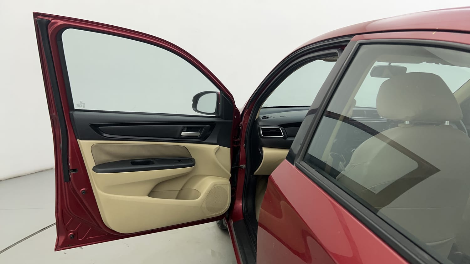 Used 2018 Honda Amaze 1.2 V CVT Petrol Petrol Automatic interior LEFT FRONT DOOR OPEN VIEW