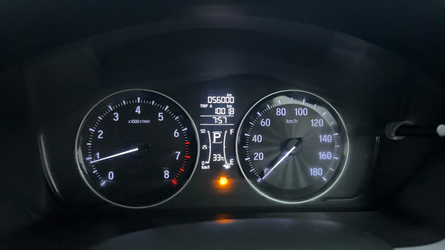 Used 2018 Honda Amaze 1.2 V CVT Petrol Petrol Automatic interior CLUSTERMETER VIEW
